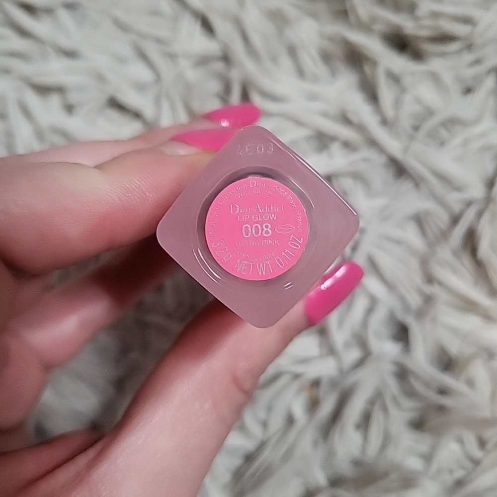 Dior Lip Glow Color Reviver Balm Shade 008 Ultra Pink Dior Addict New Luxury - Picture 12 of 12